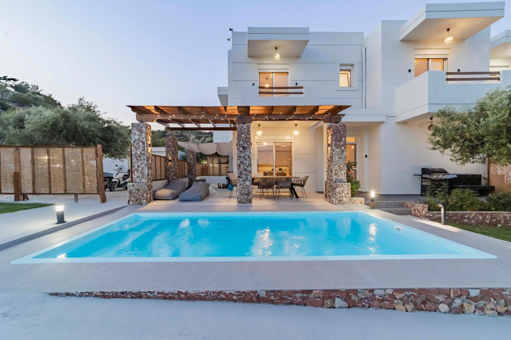 Villa Tranquila Rhodes Psinthos 외부 사진