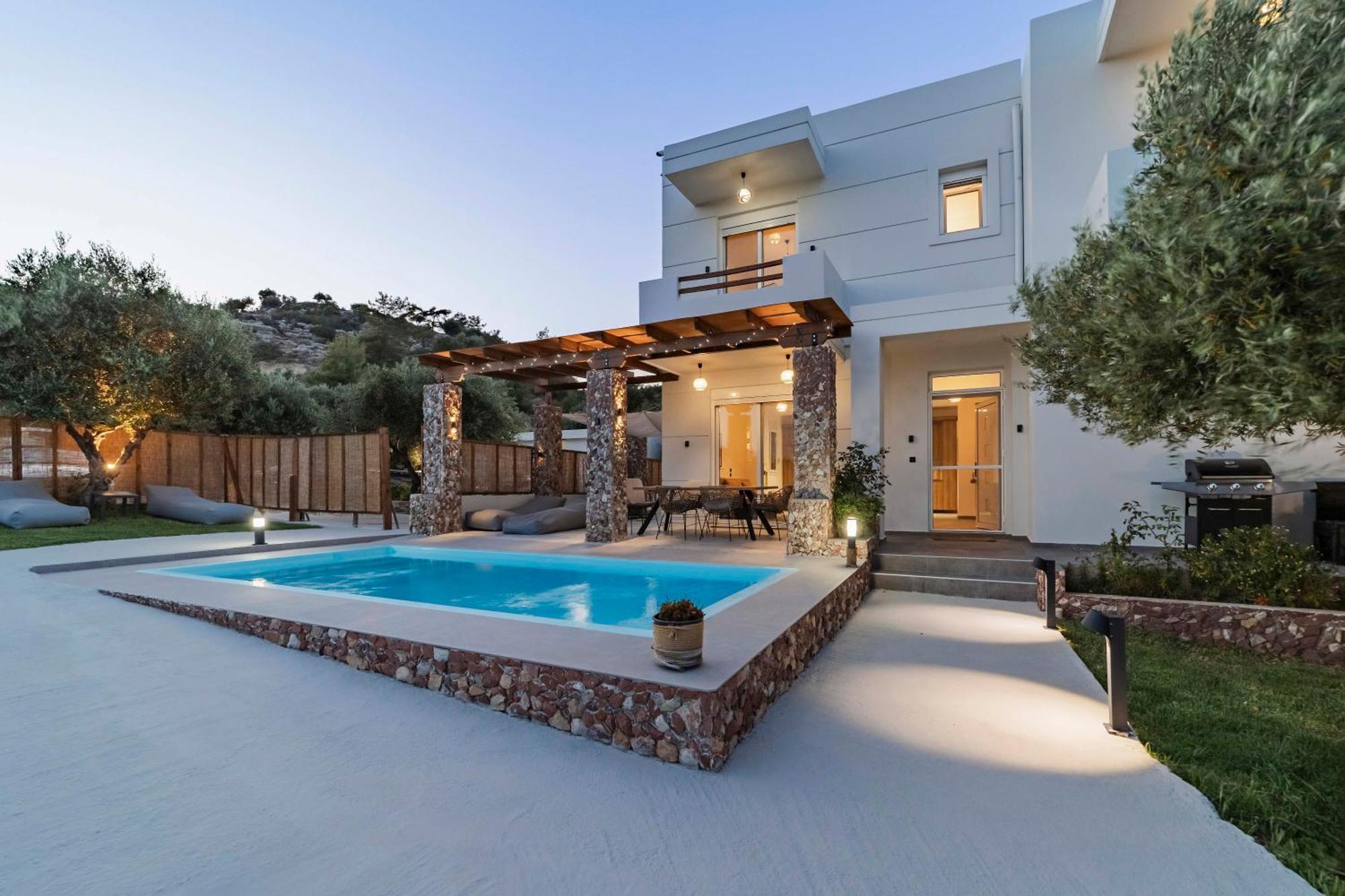 Villa Tranquila Rhodes Psinthos 외부 사진